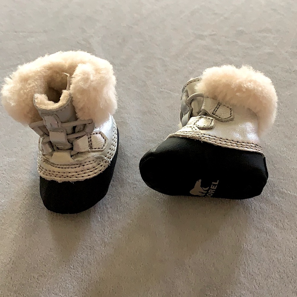 Sorel baby boots size infant 1